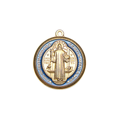 Medal of Saint Benedict Metal Bronze Color/Silver Color/Gold Color