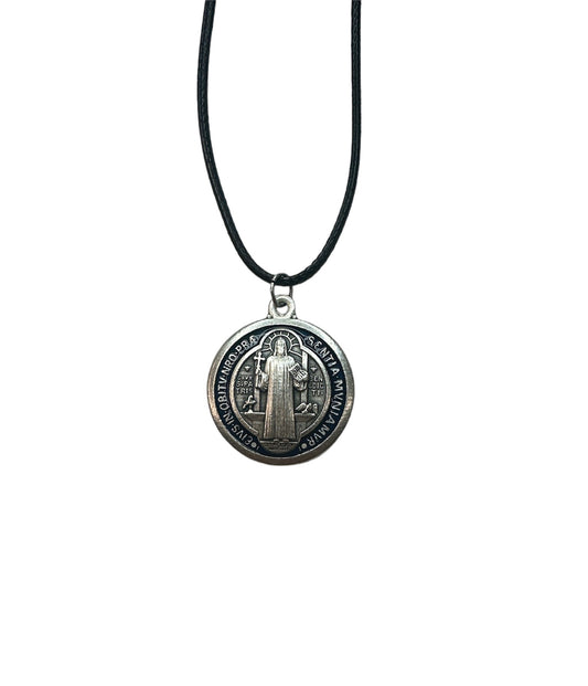 Medal of Saint Benedict Metal Bronze Color/Silver Color/Gold Color