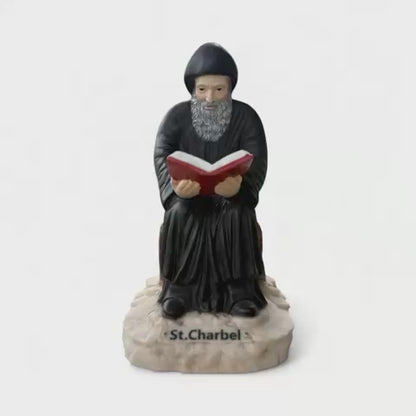 Saint Charbel statue 7.8 inches